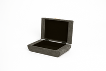 Ashley Box, Grey & Gold, for Rent