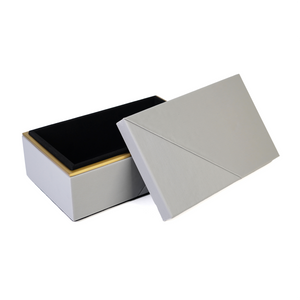 Devon Box, Grey & Gold
