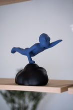 Fraser Sculpture, Black & Blue