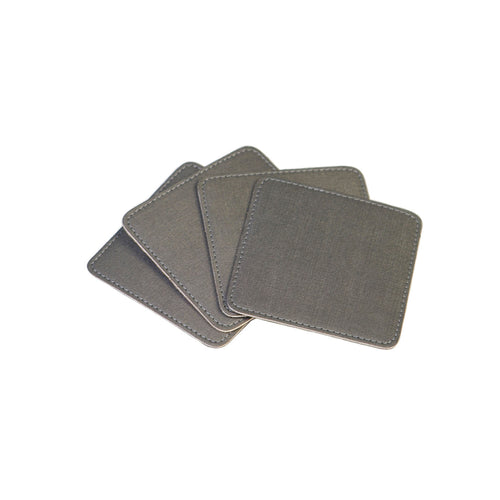 Harper Coasters, Grey and Gold