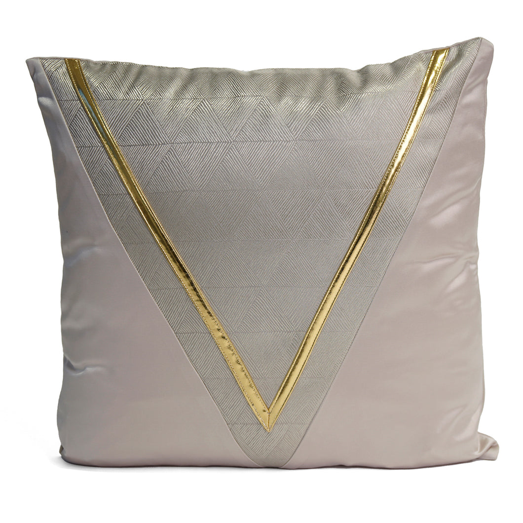 Noelle Cushion Cover, Gold, 45x45 cm