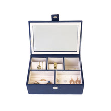 Odette Jewelry Box, Blue