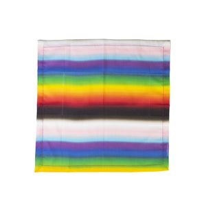 Rainbow Napkins, Set of Four, Multi-Coloured