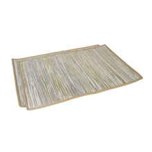 Renew Placemats, Set of 2, Gold & Silver