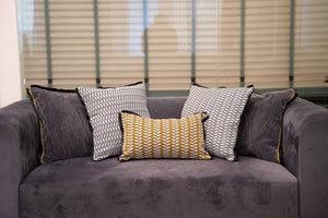 Tivoli Cushion Cover, Grey, 45x45 cm