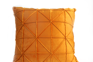 Madison Cushion Cover, Burnt Yellow, 45x45 cm