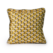Dakota Cushion Cover, Yellow, 45 x 45 cm