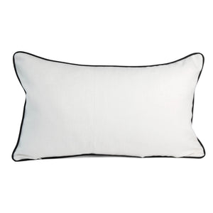 Dynasty Cushion Cover, White, 30 x 50 cm