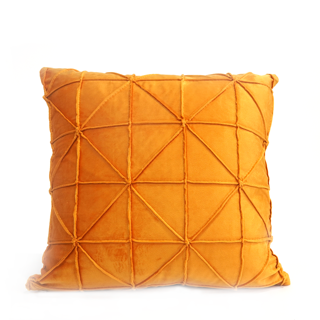 Madison Cushion Cover, Burnt Yellow, 45x45 cm