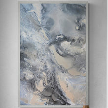 (SOLD!)Moonstone Painting, Mixed Media, 60 x 90cm