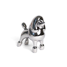 Poodle Sculpture, Silver