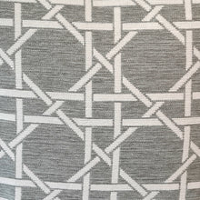 Rattan Cushion Cover, Grey, 45 x 45 cm