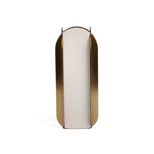 Sinclair Vase, Beige and Gold