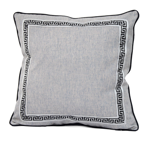 Solace Cushion Cover, Grey, 45x45 cm