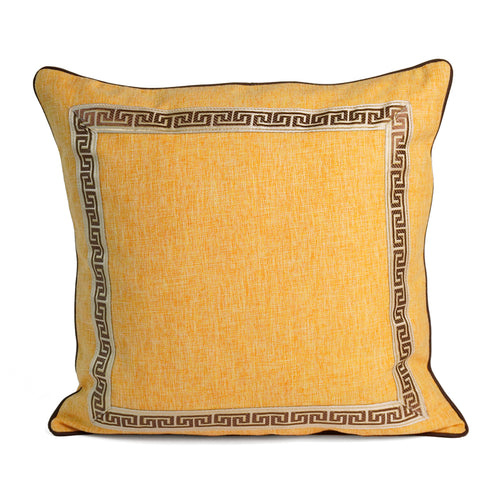 Solace Cushion Cover, Yellow, 45 x 45 cm