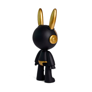 Space Bunny, Black and Gold