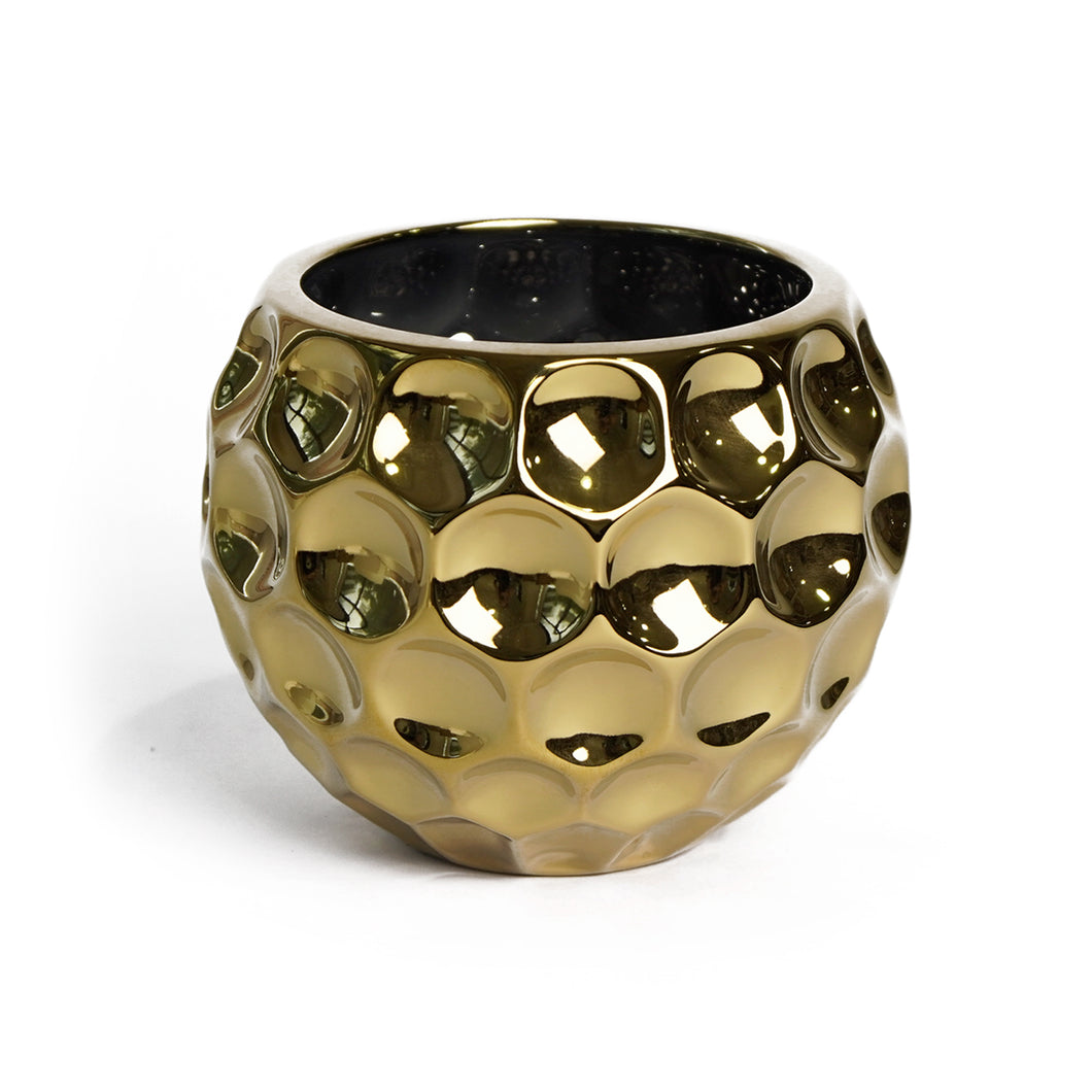 Turin Bubble Vase, Gold