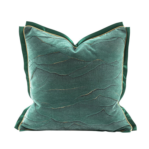 Victoria Cushion Cover, Green, 45x45 cm