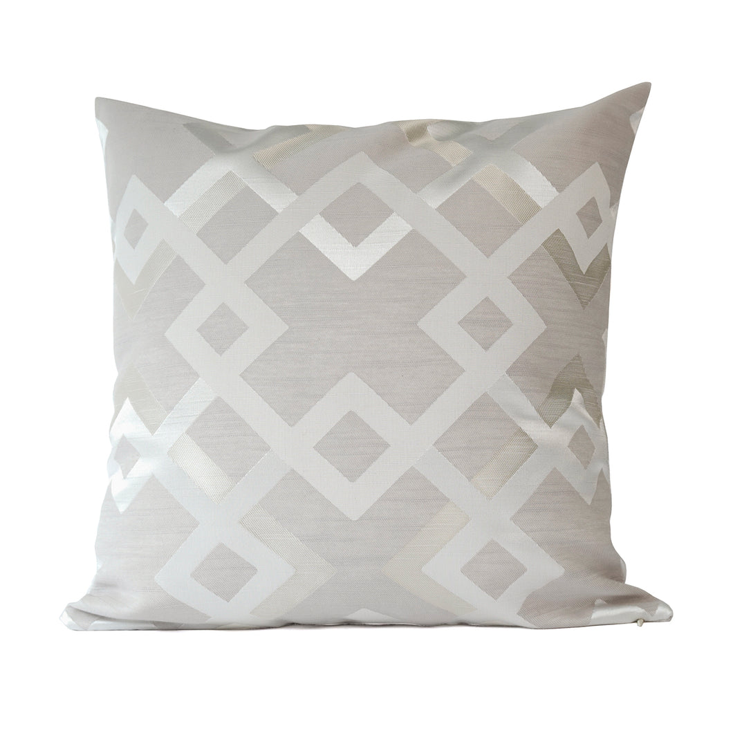 Windsor Cushion Cover, Silver